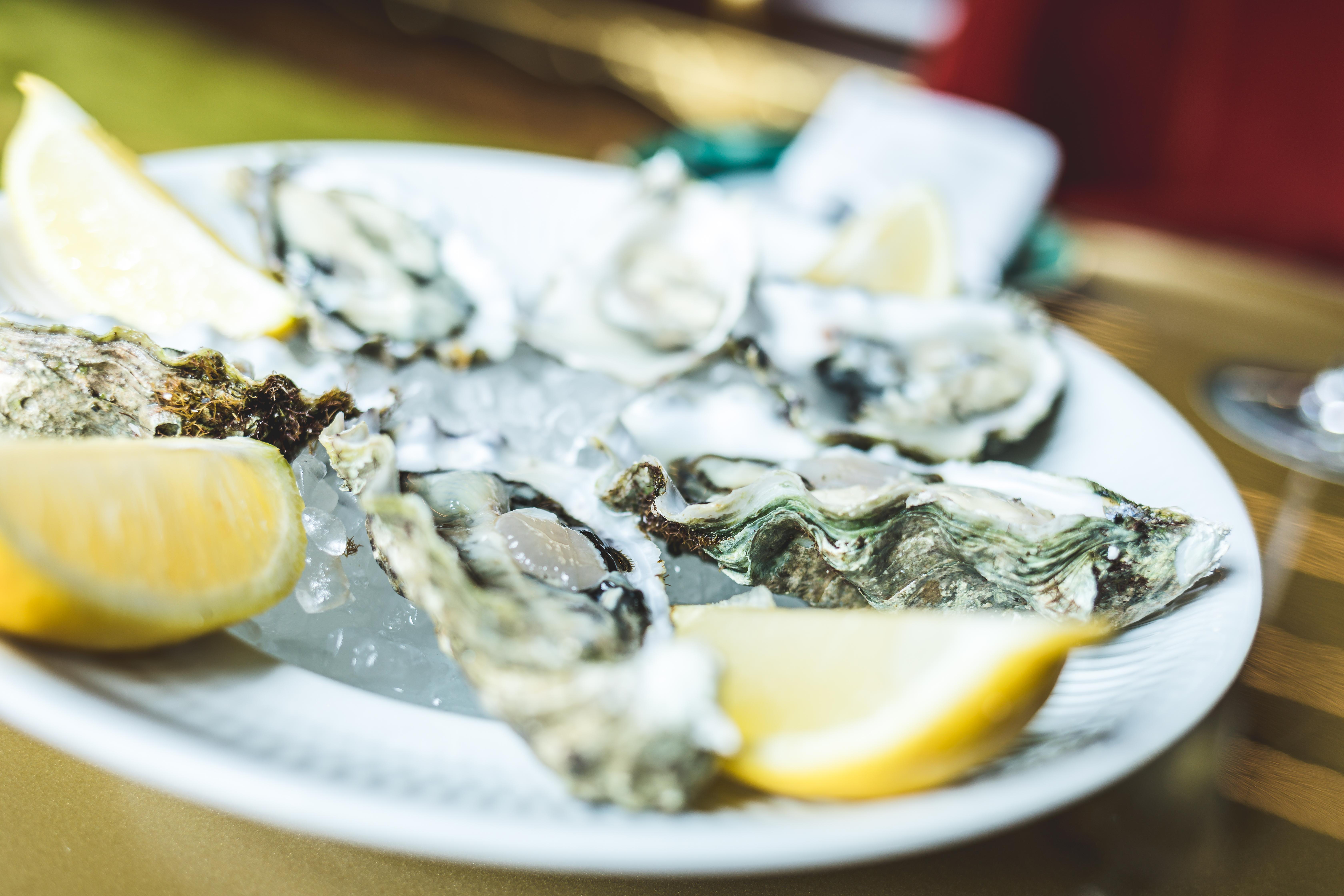 Vila Foz Hotel & Spa - Member Of Design Hotels Porto Kültér fotó Oysters on ice with lemon